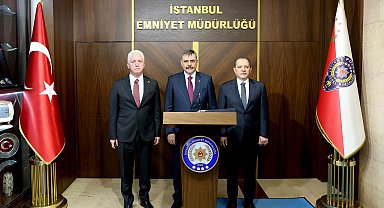Bakan Çiftçi, İstanbul Emniyet Müdürlüğünü ziyaret etti