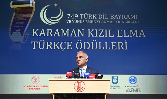 Bakan Ersoy: Türkçe, tarihle yaşıt medeniyet yürüyüşünün sesidir