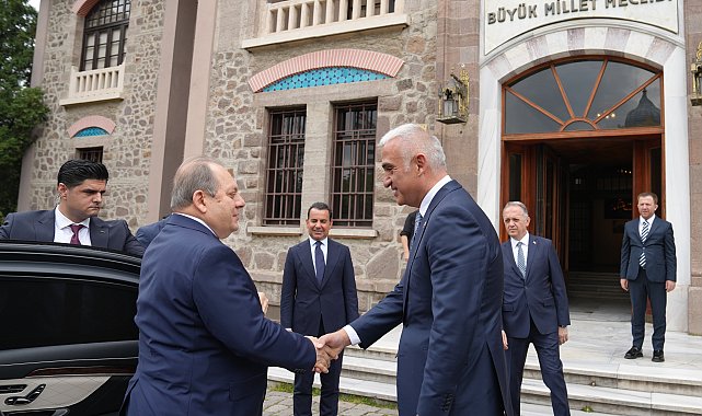 Bakan Ersoy, Yargıtay Başkanı Kerkez'i Cumhuriyet Müzesi'nde ağırladı