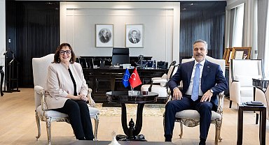 Bakan Fidan, Avrupa Komisyonu Komiseri Suica ile görüştü