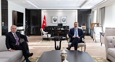 Bakan Fidan, BM Genel Sekreteri'nin Özel Temsilcisi Arnault ile görüştü