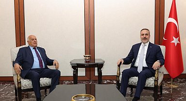 Bakan Fidan, Fetih Genel Sekreteri Rajub'u kabul ettti
