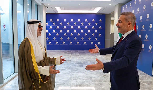 Bakan Fidan, Kuveytli mevkidaşı Al-Sabah bir araya geldi