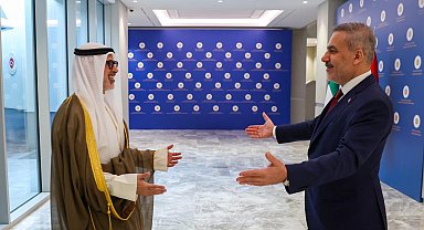 Bakan Fidan, Kuveytli mevkidaşı Al-Sabah bir araya geldi