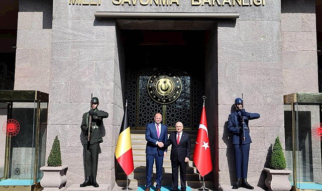 Bakan Güler, Belçikalı mevkidaşı Francken ile görüştü