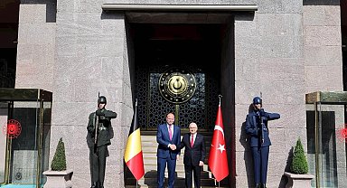 Bakan Güler, Belçikalı mevkidaşı Francken ile görüştü