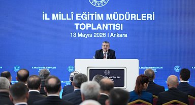 Bakan Tekin, il milli eğitim müdürleriyle bir araya geldi