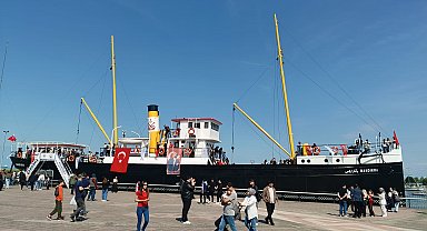 Bandırma Vapuru'nu 19 Mayıs'ta binlerce kişi ziyaret ediyor