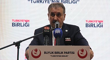 BBP Genel Başkanı Destici: Biz 33 yıldır dimdik ayaktayız
