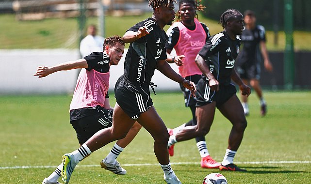 Beşiktaş, Çaykur Rizespor maçının hazırlıklarına devam etti
