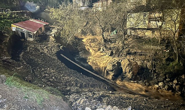 Beytüşşebap'ta dereler taştı; köprüler yıkıldı, araçlar suya kapıldı