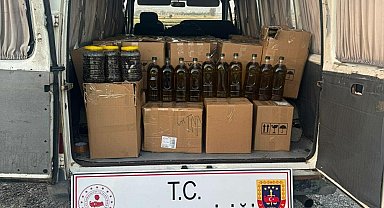 Bin 560 litre tağşiştaklit zeytinyağı ele geçirildi; 3 gözaltı