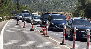 Bodrum'a Kurban Bayramı tatili kapsamında 150 bin araçla 500 bin kişi geldi