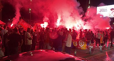 Bodrum'da Galatasaray'ın şampiyonluk coşkusu