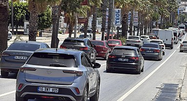 Bodrum'da son 36 saatte 25 binden fazla araç çıkış yaptı