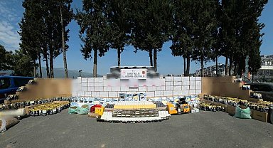 Bursa'da 2 milyon bandrolsüz makaron ele geçirildi