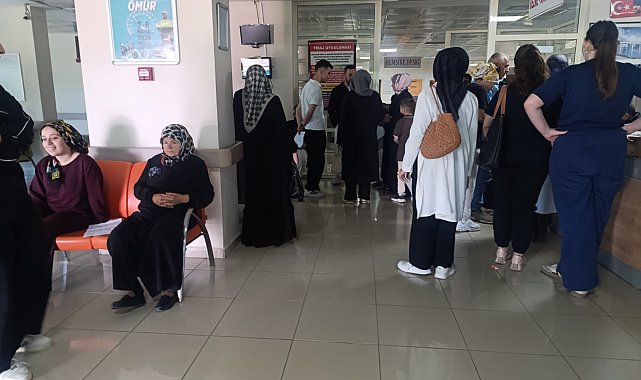 Bursa'da 55 kişi zehirlenme şüphesiyle hastaneye başvurdu
