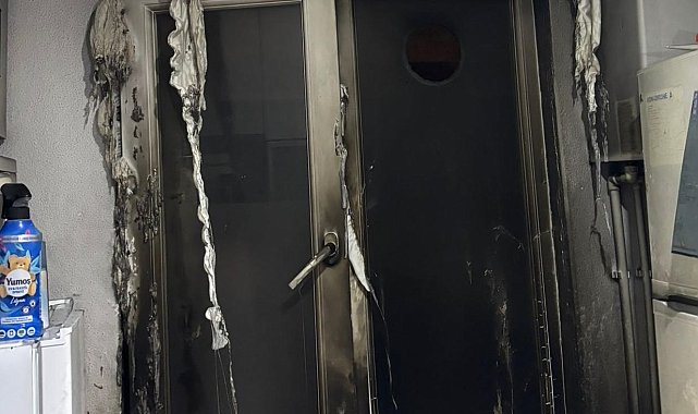Bursa'da eski eşinin yaşadığı eve benzin dolu şişe atıp yangın çıkardı