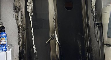 Bursa'da eski eşinin yaşadığı eve benzin dolu şişe atıp yangın çıkardı