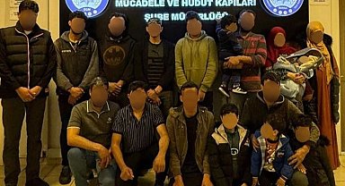 Bursa'da göçmen kaçakçılığı operasyonu; İstanbul'dan İzmir'e gitmek için 20 bin lira vermişler