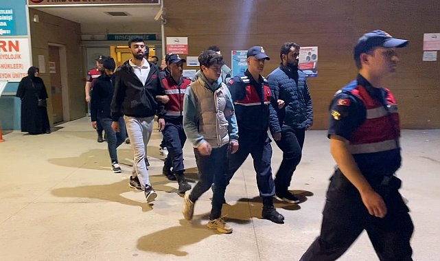 Bursa'da kaçak göçmen operasyonu: 7 gözaltı