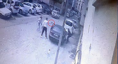 Bursa'da silahlı alacak kavgası kamerada: 1 yaralı