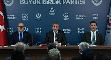 Büyük Birlik Partisi'nin 13'üncü Olağan Büyük Kurultayı 7 Haziran'da yapılacak