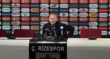 Çaykur Rizespor - Beşiktaş maçının ardından