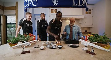 Chelseali futbolculardan 'Türk kahvesi' yarışması