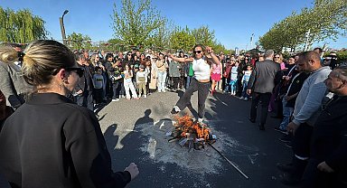 Çorlu'da Kakava ve Hıdrellez renkli görüntülerle kutlandı