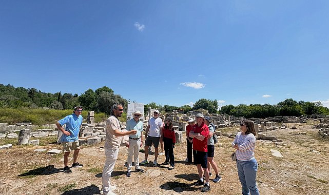 Cruise turistlerinin yeni rotası Stratonikeia oldu