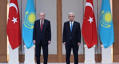 Cumhurbaşkanı Erdoğan, Türkiye-Kazakistan Yüksek Düzeyli Stratejik İşbirliği Konseyi Altıncı Toplantısı'na başkanlık etti