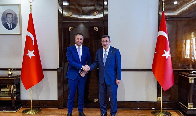 Cumhurbaşkanı Yardımcısı Yılmaz, Belçika Başbakan Yardımcısı Prevot ile görüştü