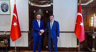 Cumhurbaşkanı Yardımcısı Yılmaz, Belçika Başbakan Yardımcısı Prevot ile görüştü