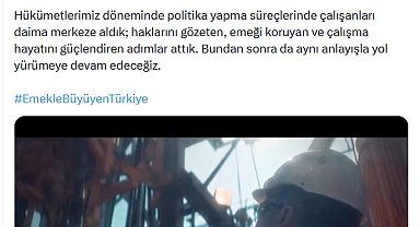 Cumhurbaşkanı Yardımcısı Yılmaz: Çalışanları daima merkeze aldık