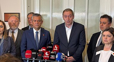 DEM Parti'den Özgür Özel'e TBMM'de ziyaret