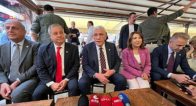 Dervişoğlu, tarihi çarşı esnafını ziyaret etti