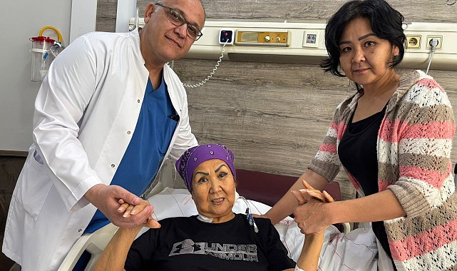 DHA'nın haberini gördü, Kazakistan'dan geldiği Antalya'da sağlığına kavuştu