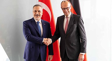 Dışişleri Bakanı Fidan, Almanya Başbakanı Merz ile görüştü