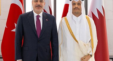 Dışişleri Bakanı Fidan, Katarlı mevkidaşı Al Sani ile görüştü