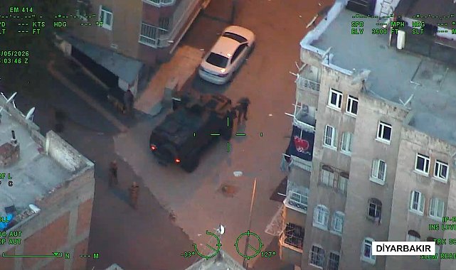 Diyarbakır merkezli 23 ilde uyuşturucu operasyonu: 402 gözaltı