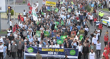 Diyarbakır'da 'madde bağımlılığına hayır' yürüyüşü düzenlendi