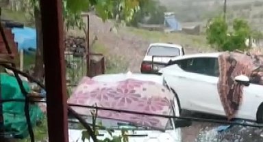 Diyarbakır'da sağanak ve dolu etkili oldu