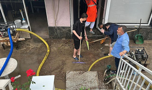 Edirne'de dolu ve sağanak etkili oldu