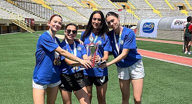 Ege Üniversitesi atletizmde Türkiye Şampiyonası'na rekorlarla damga vurdu