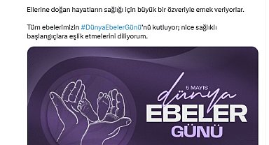 Emine Erdoğan'dan 'Dünya Ebeler Günü' paylaşımı