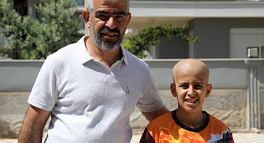 Emir kanseri yenip, okula ve yeşil sahalara dönmek istiyor