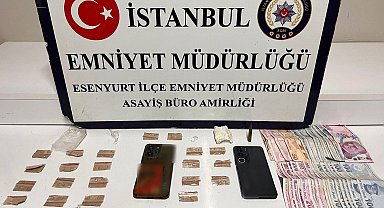 Esenyurt'ta uyuşturucu operasyonu; 3 gözaltı