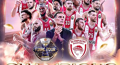 Euroleague'de şampiyon Olympiakos oldu