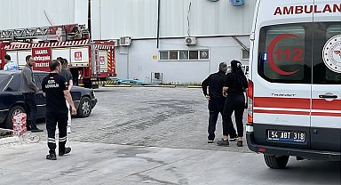 Fabrikada patlama sonrası yangın; 1'i ağır, 8 yaralı